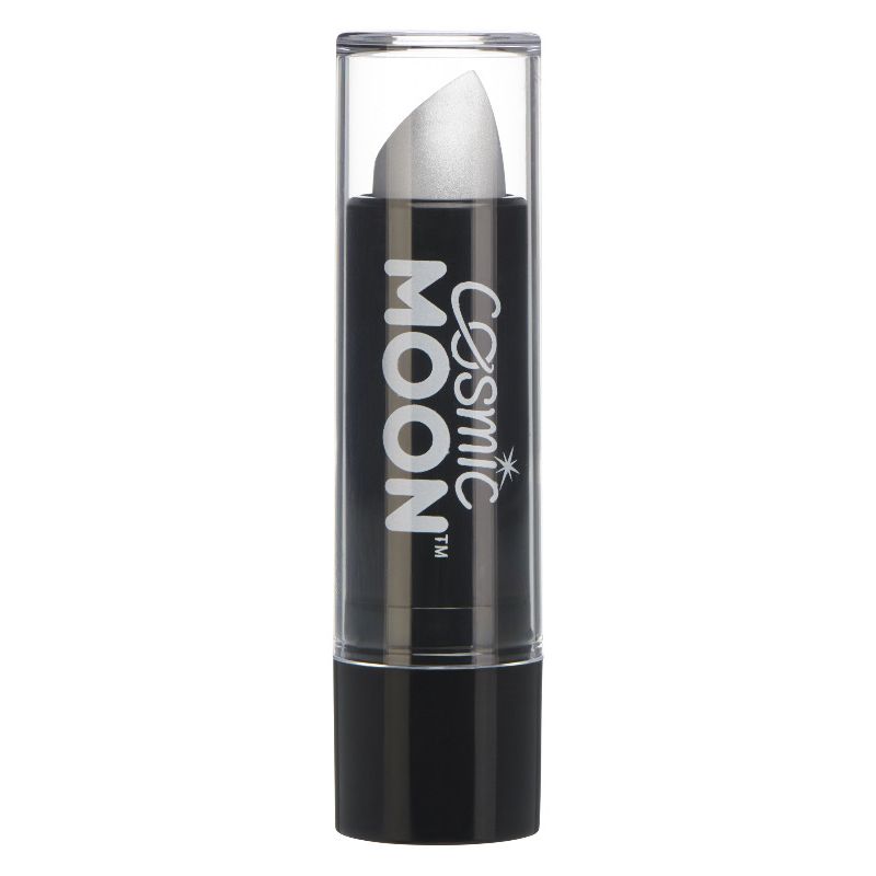 Cosmic Moon Metallic Lipstick Silver 1