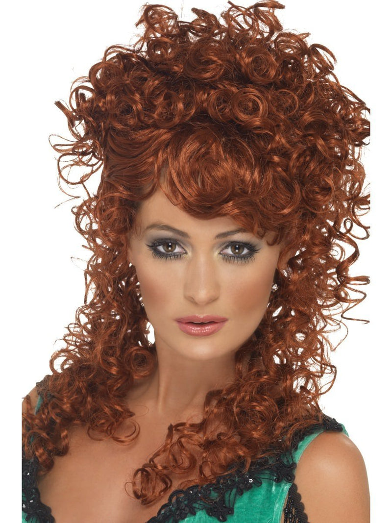 Costumes Australia Saloon Girl Wig Adult Auburn Long Curly_1