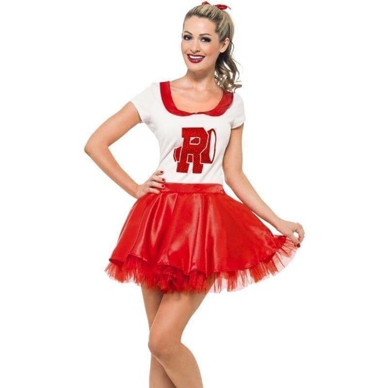 Costumes Australia Sandy Cheerleader Licensed Grease Costume Adult_1