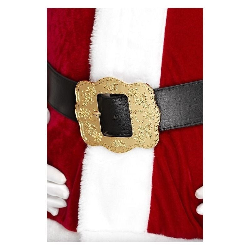 Costumes Australia Size Chart Santa Belt Deluxe Adult Black with Buckle 130cm