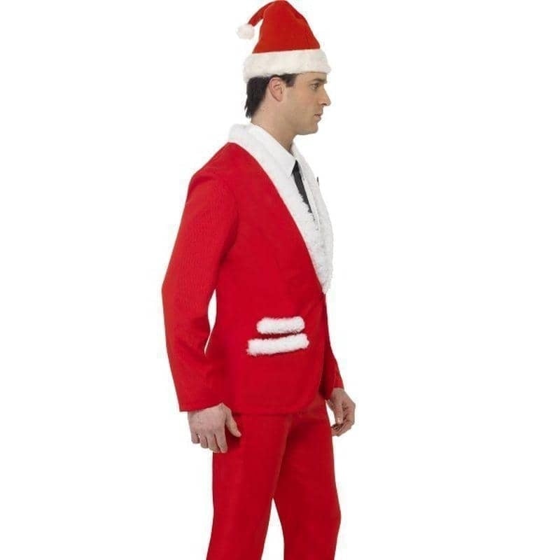 Costumes Australia Santa Cool Costume Adult Red White_2