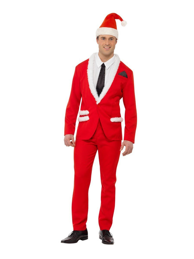 Costumes Australia Santa Cool Costume Adult Red White_4