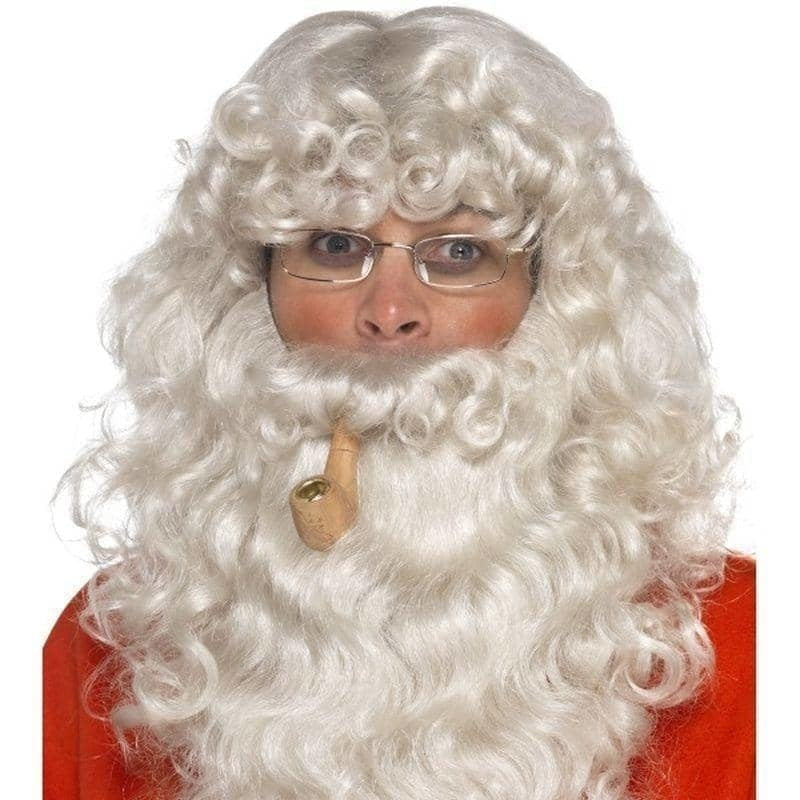 Costumes Australia Santa Dress Up Kit Adult Grey_1