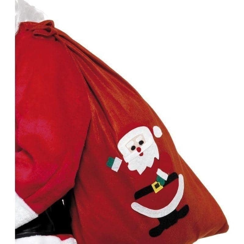 Costumes Australia Santa Sack Adult Red_1