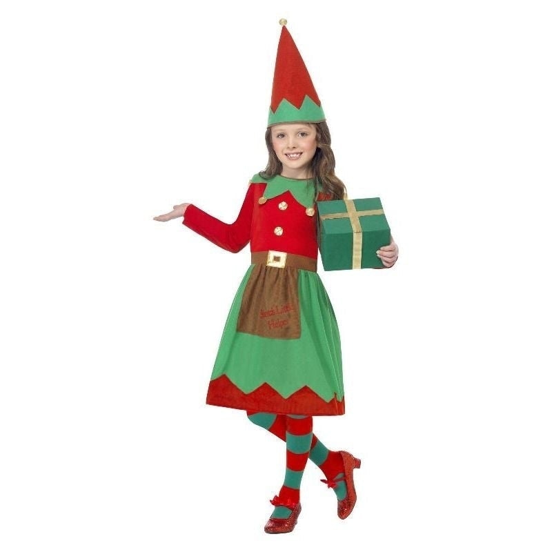 Costumes Australia Santas Little Helper Costume Kids Red Green_4