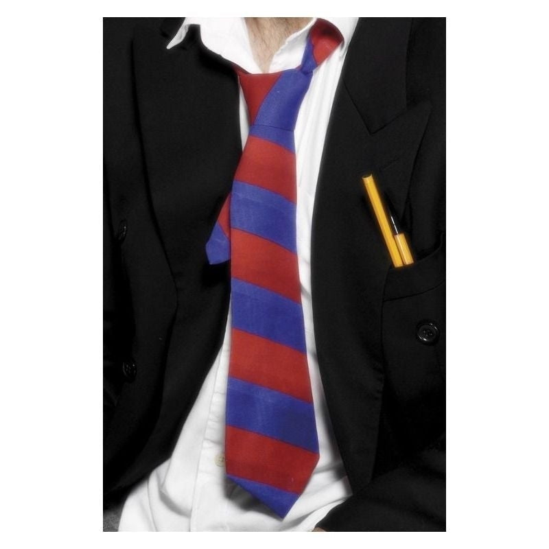 Costumes Australia Size Chart School Tie Adult Red Blue