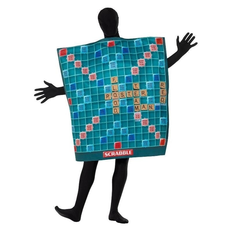 Costumes Australia Scrabble Board Licensed Costume Adult Green_2