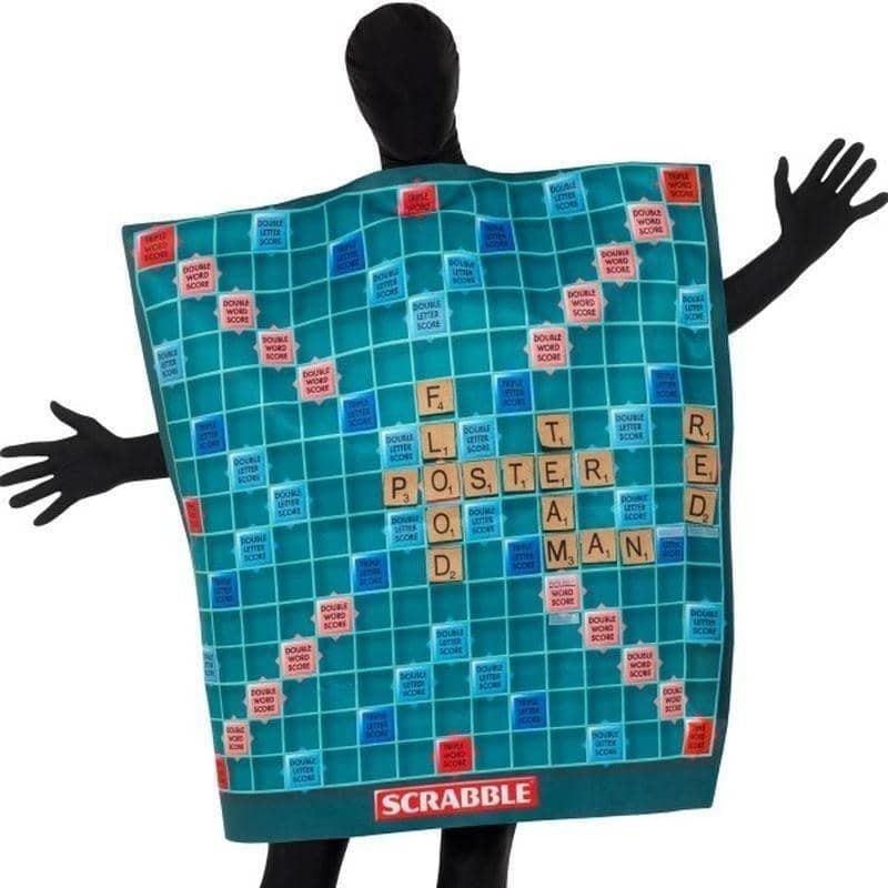 Costumes Australia Scrabble Board Licensed Costume Adult Green_1