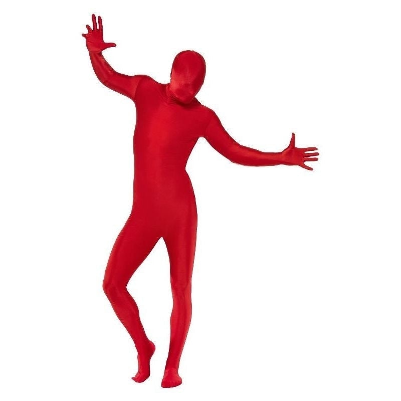 Costumes Australia Second Skin Suit All In One Adult Red_3