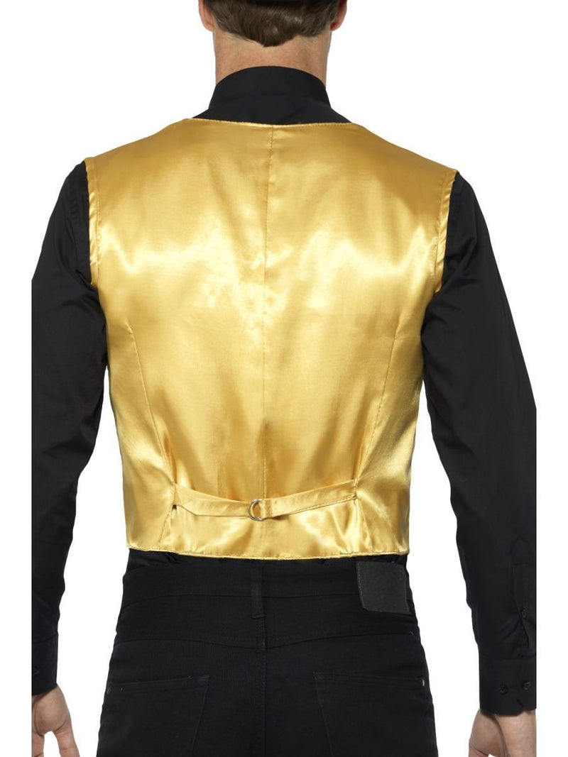 Costumes Australia Sequin Waistcoat Adult Gold_3