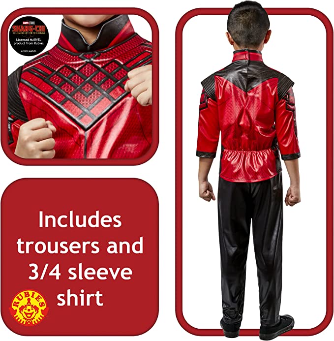 Costumes Australia Shang-Chi Marvel Child Deluxe Costume_2