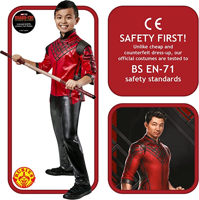 Costumes Australia Shang-Chi Marvel Child Deluxe Costume_3