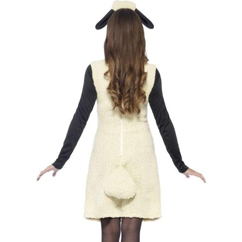 Costumes Australia Shaun The Sheep Costume Womens Adult White Dress_2