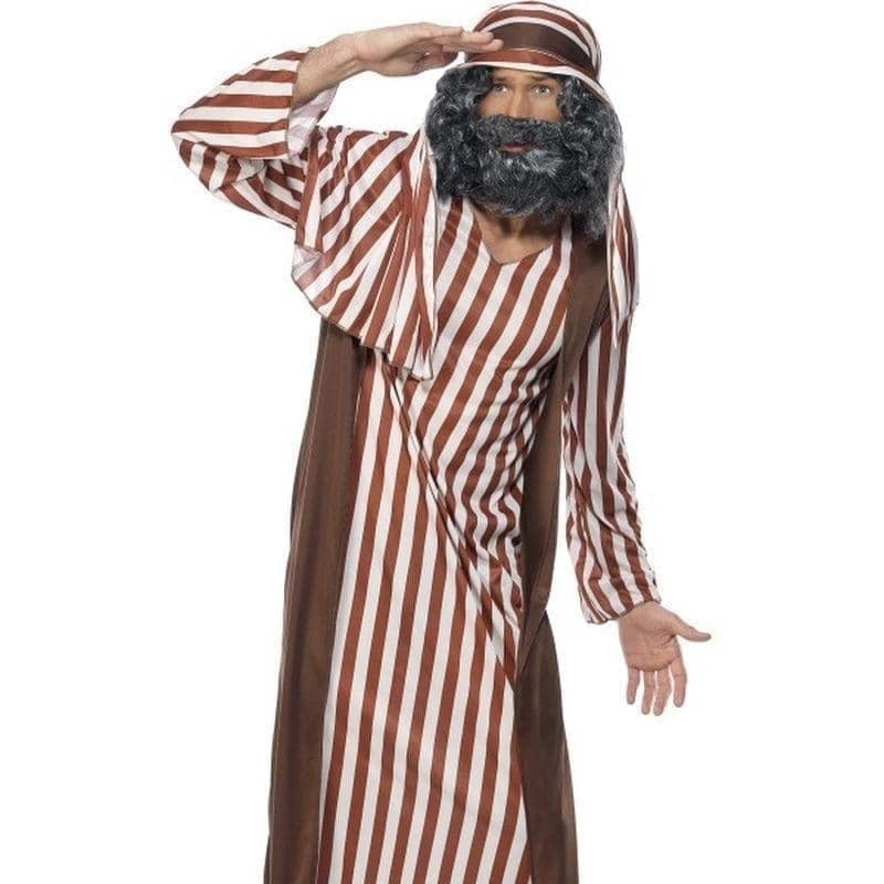 Costumes Australia Shepherd Costume Adult Brown White_1