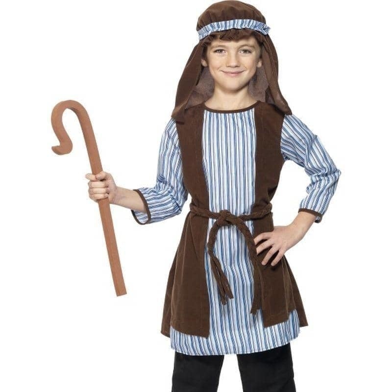 Costumes Australia Shepherd Costume Kids Brown Blue_1