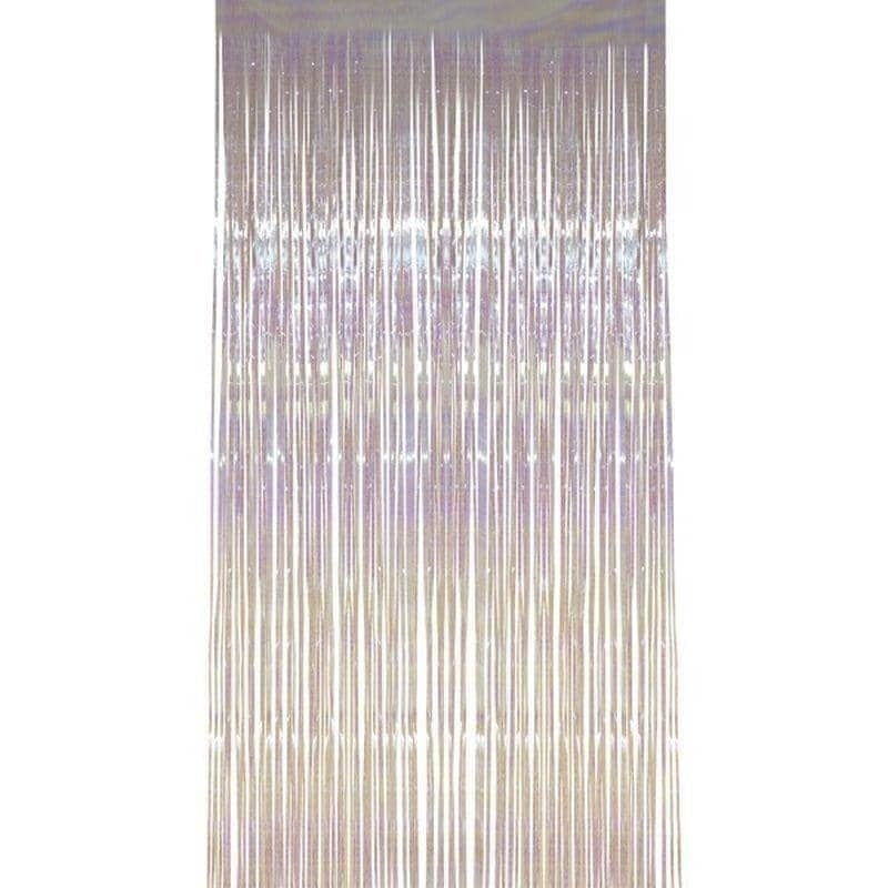 Costumes Australia Shimmer Curtain Adult White_1