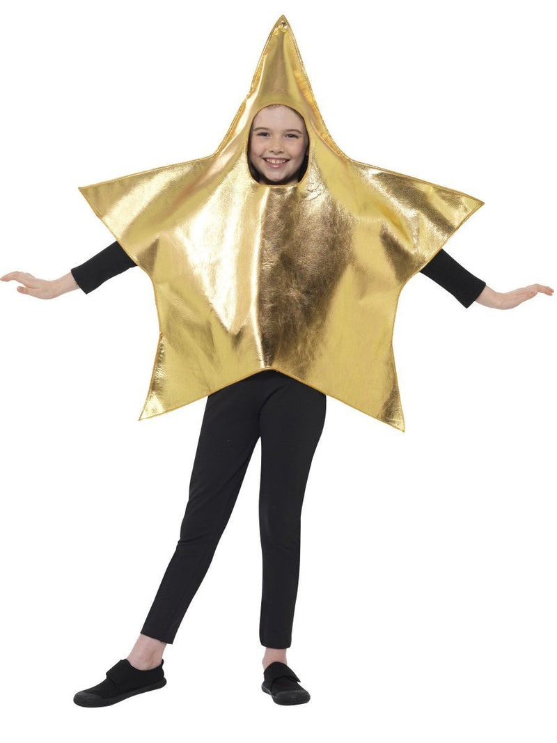 Costumes Australia Size Chart Shining Star Costume Kids Gold Nativity Tabard