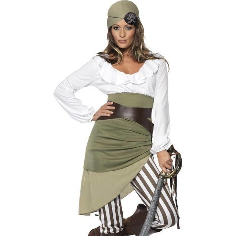 Costumes Australia Shipmate Sweetie Costume Adult Green White_3