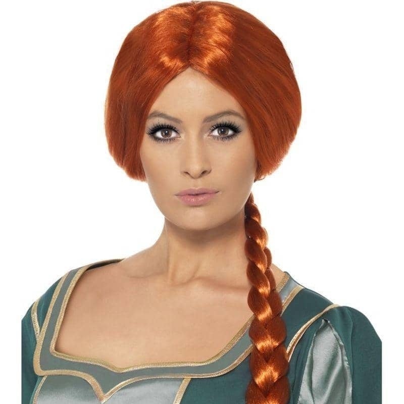 Costumes Australia Shrek Princess Fiona Wig Adult Brown_1