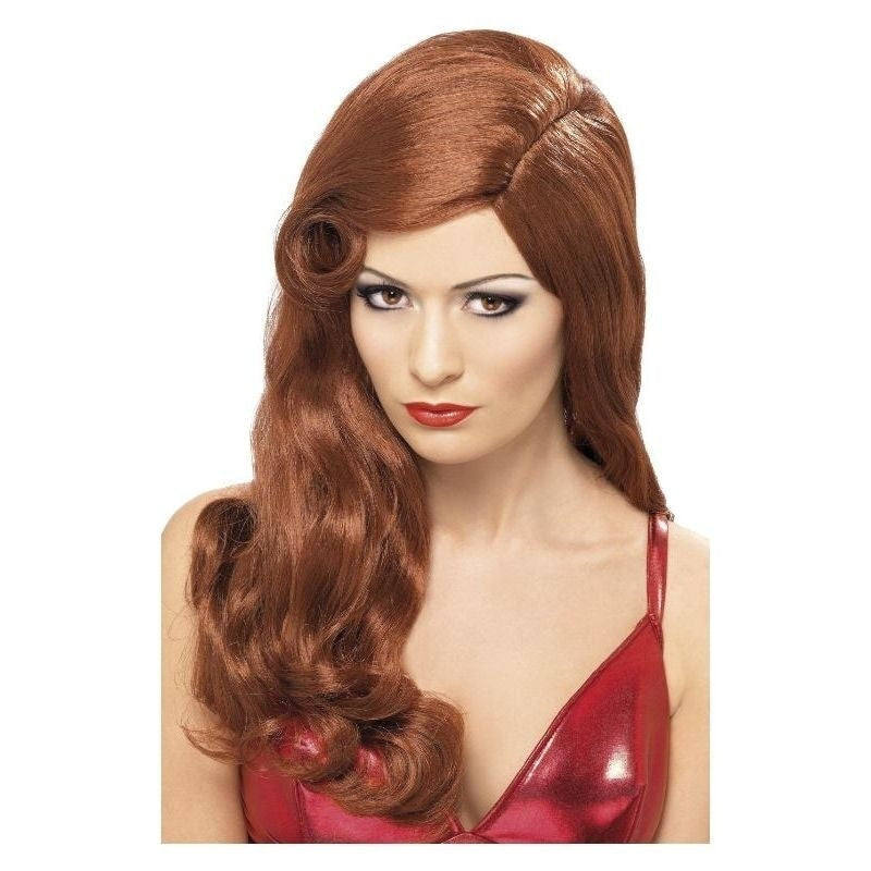 Costumes Australia Silver Screen Sensation Wig Adult Auburn_2