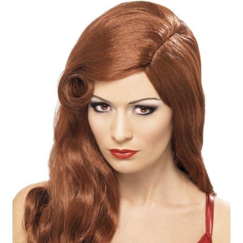 Costumes Australia Silver Screen Sensation Wig Adult Auburn_1