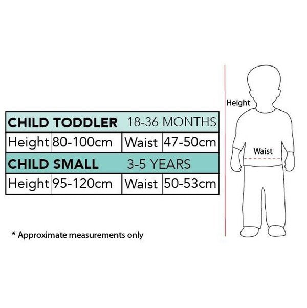 Costumes Australia Size Chart Simon Wiggle Costume Kids 30th Anniversary