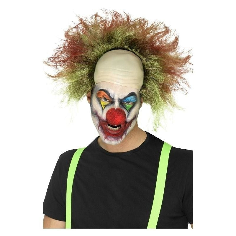 Costumes Australia Size Chart Sinister Clown Wig Adult Green