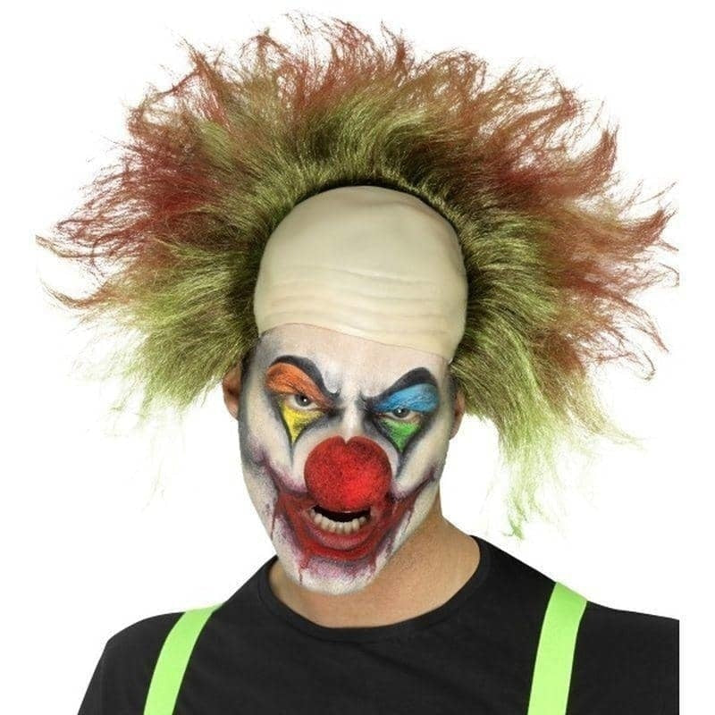 Costumes Australia Sinister Clown Wig Adult Green_1