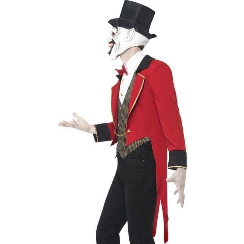 Costumes Australia Sinister Ringmaster Costume Adult Red Black_3