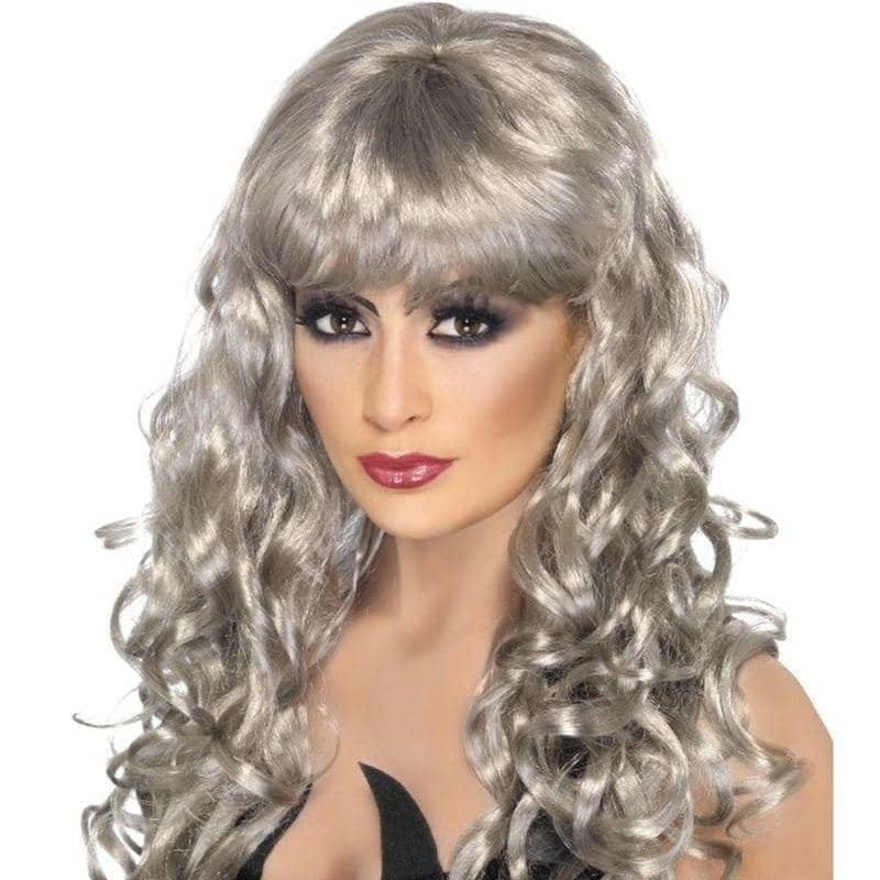 Costumes Australia Siren Wig Adult Silver_1