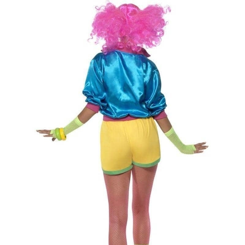 Costumes Australia Skater Girl Costume Adult Blue Yellow with Green_2