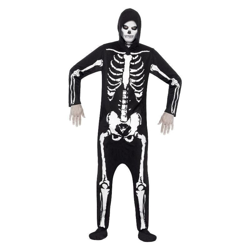 Costumes Australia Skeleton Costume Adult Black_3