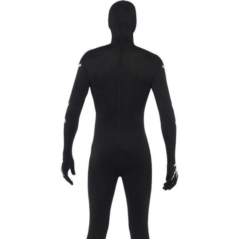 Costumes Australia Skeleton Second Skin Costume Adult Black White Glow In The Dark_2