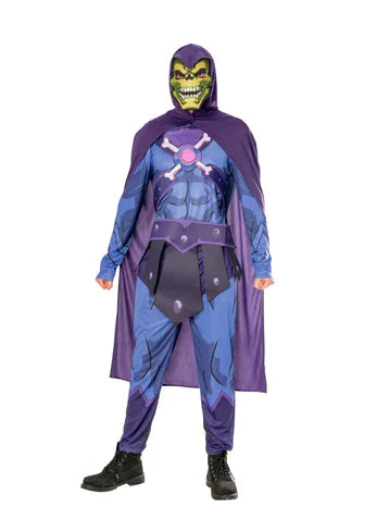 Costumes Australia Skeletor Costume Adult Deluxe Muscle Suit_1