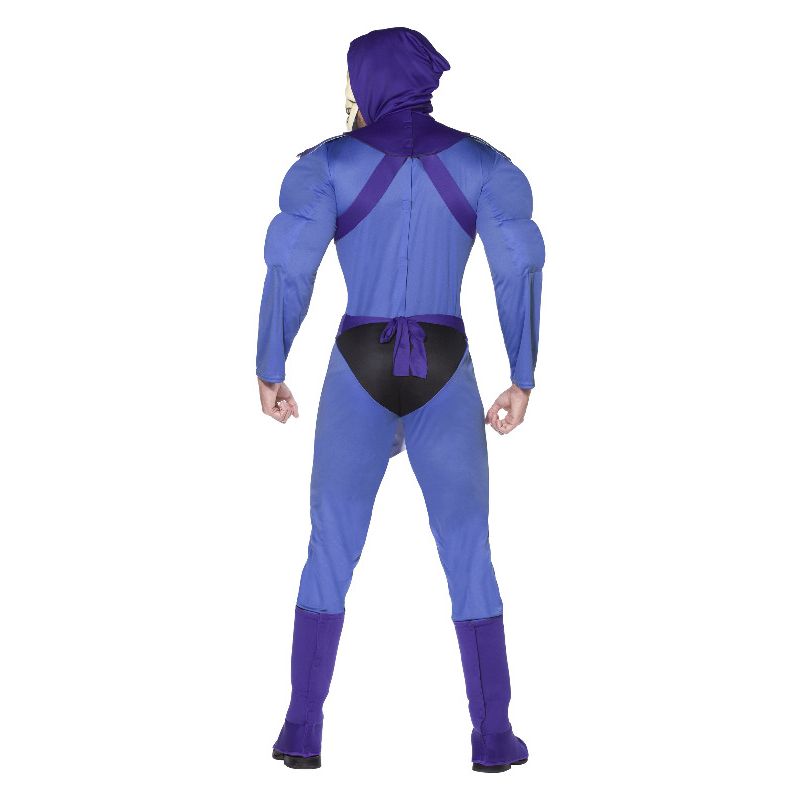 Costumes Australia Skeletor Muscle Costume Blue Adult_2