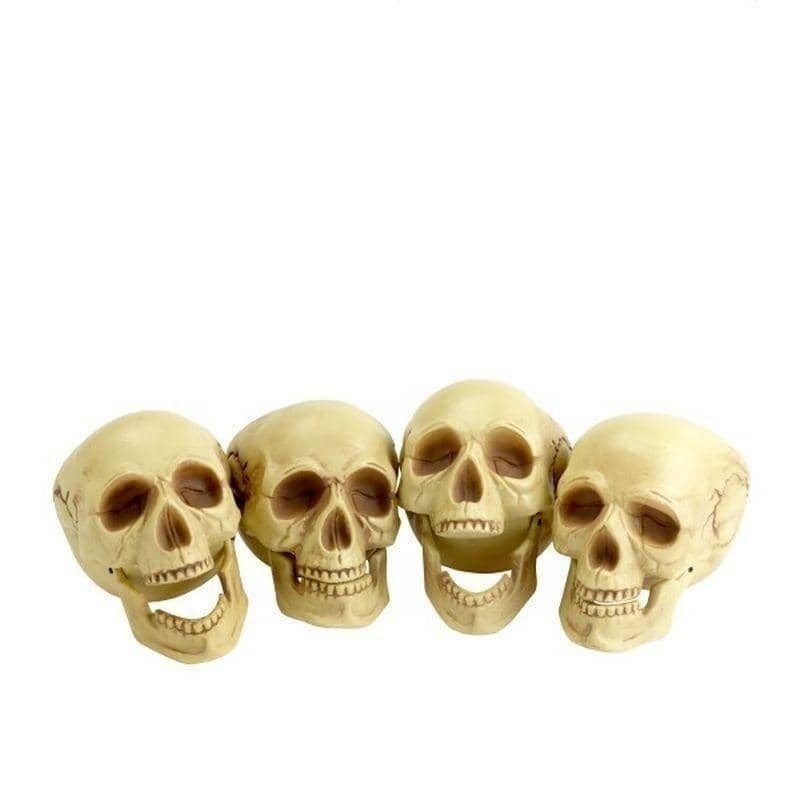 Costumes Australia Skull Heads Adult Natural 4 off 16cm_1