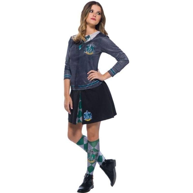 Costumes Australia Slytherin Costume Top Adult Harry Potter Jumper_2