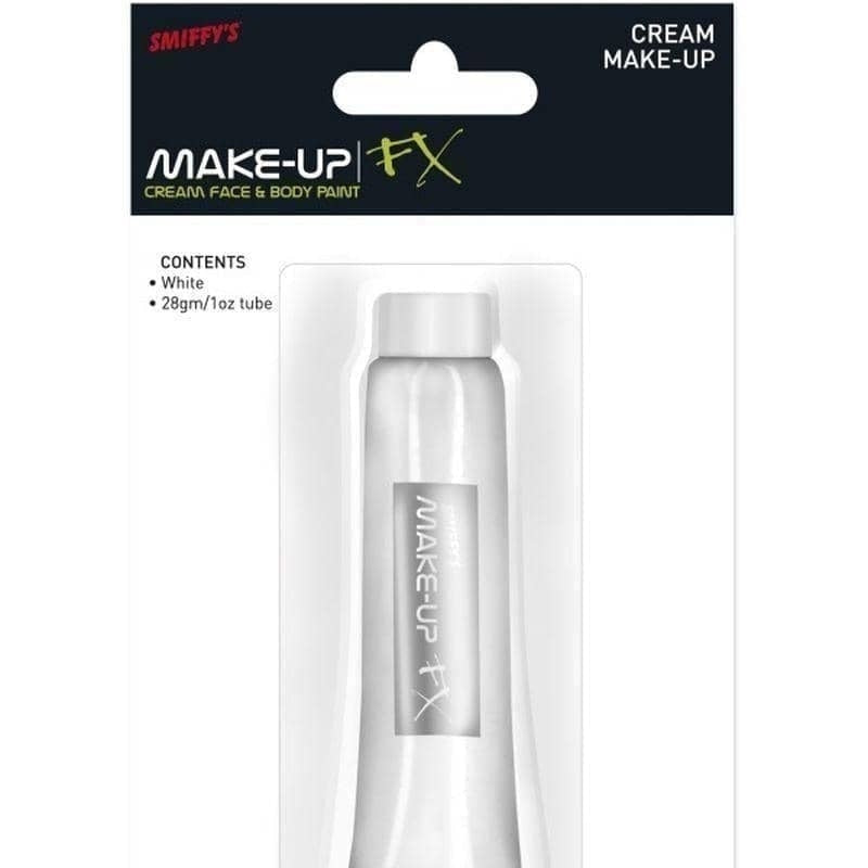 Costumes Australia Smiffys Make Up FX Aqua Cream Adult White_1