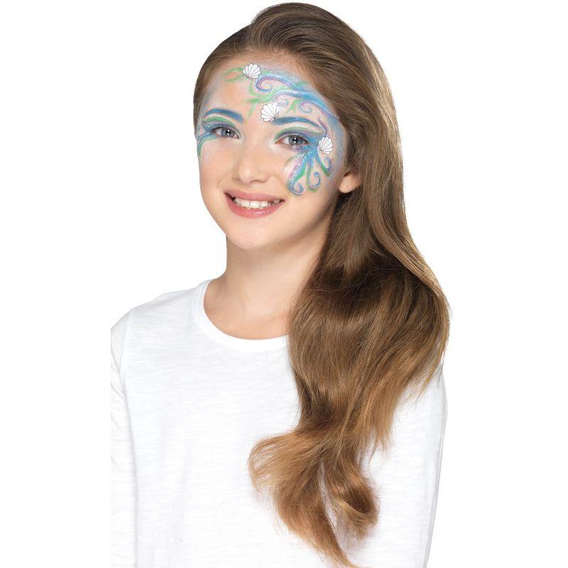 Costumes Australia Smiffys Make Up FX Kids Mythical Kit Aqua Child Multi_1