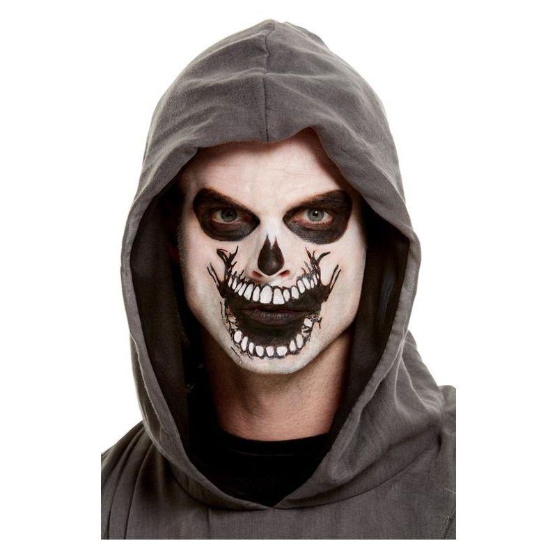 Costumes Australia Smiffys Make Up FX Skeleton Mouth Face Transfer_1