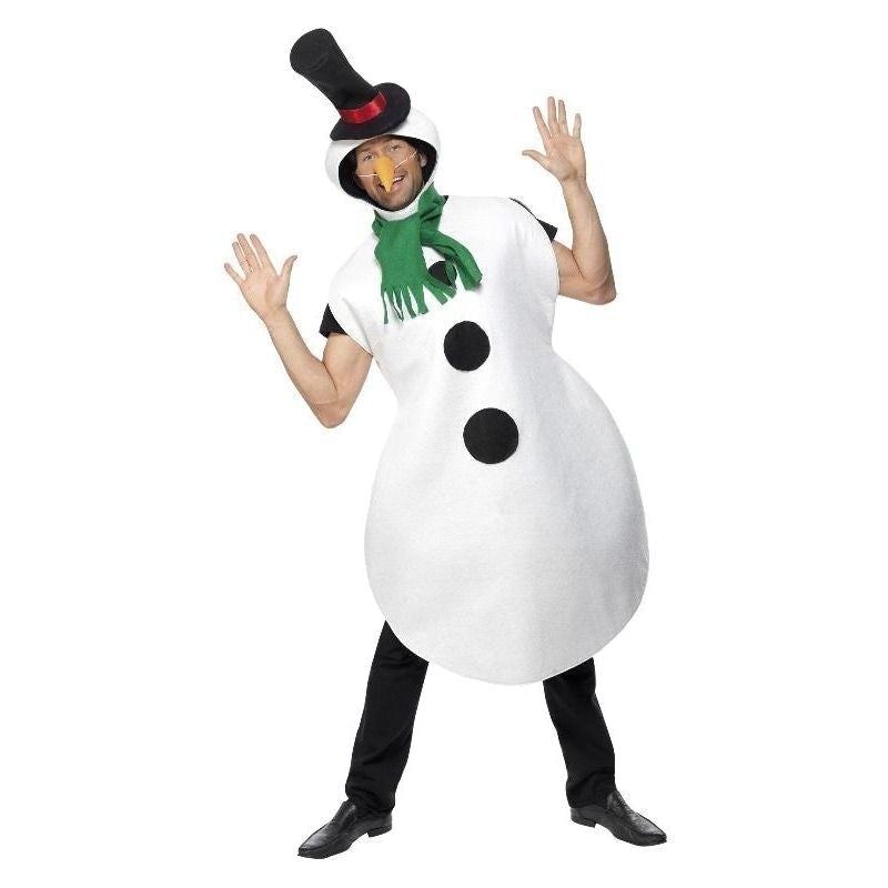 Costumes Australia Snowman Costume Adult White_2