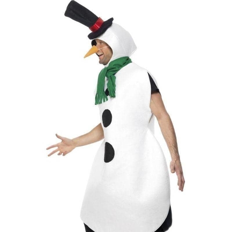 Costumes Australia Snowman Costume Adult White_4