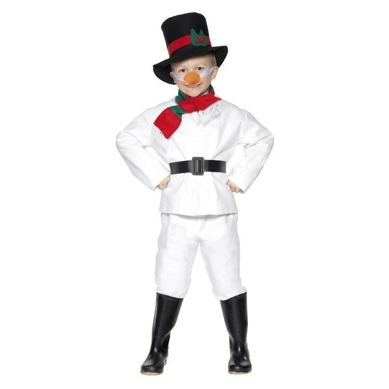 Costumes Australia Snowman Costume Kids White_4