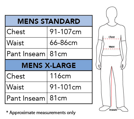 Costumes Australia Size Chart Spider-Man Costume for Men