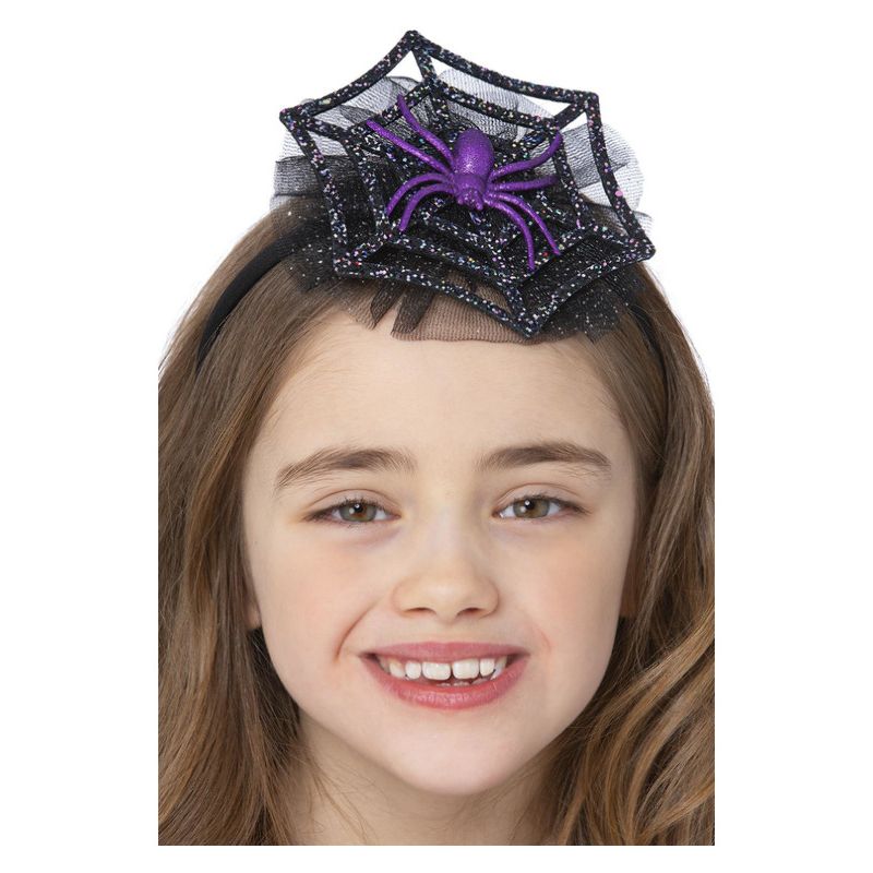 Costumes Australia Spiderella Headband Child Black_1