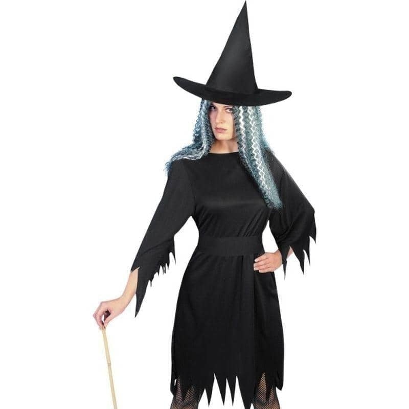 Costumes Australia Spooky Witch Costume Adult Black_1