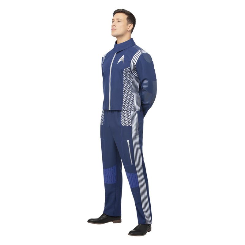 Costumes Australia Star Trek Discovery Science Uniform Adult Blue_1