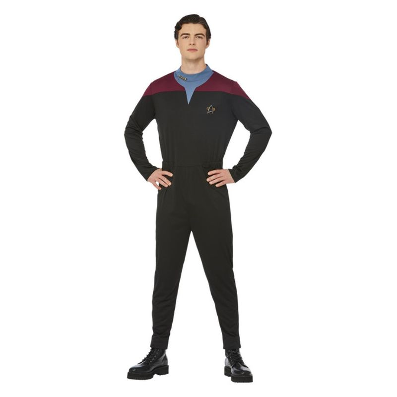 Costumes Australia Star Trek Voyager Command Uniform Adult Black_1