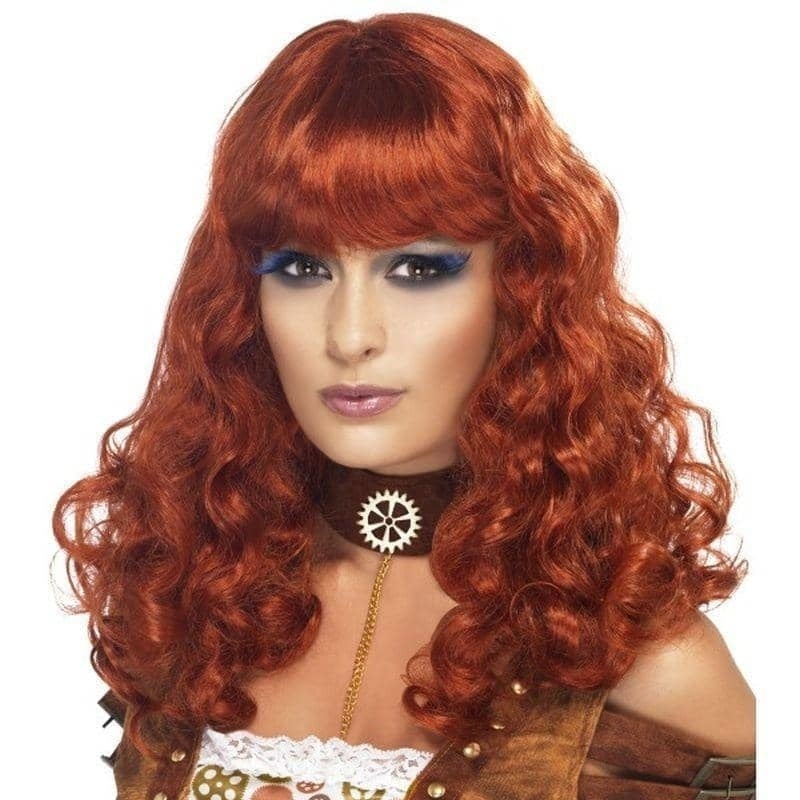 Costumes Australia Steam Punk Female Wig Adult Auburn_1