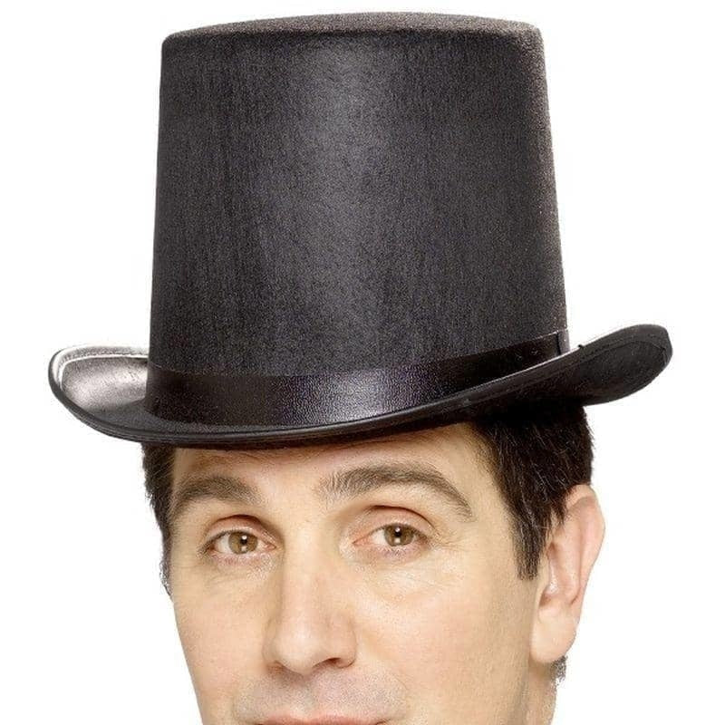 Costumes Australia Stovepipe Topper Hat Adult Black_1